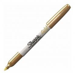 MARCADOR SHARPIE PTA DELGADA DORADO