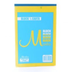 BLOCK PERIODICO 1/2 OFICIO 116P-80