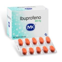 IBUPROFENO X 800 MG X 10 TABLETAS