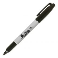MARCADOR SHARPIE PTA DELGADA NEGRO