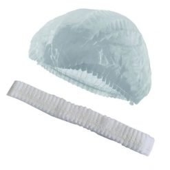 GORRO ORUGA BLANCO X 100UND
