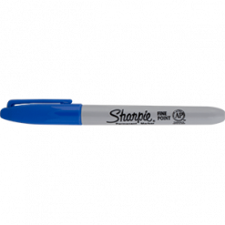 MARCADOR SHARPIE PTA DELGADA AZUL