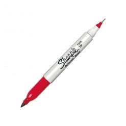 MARCADOR SHARPIE DOBLE PUNTA ROJO