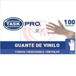 GUANTE VINILO X 100 UND S/P TM TRANS